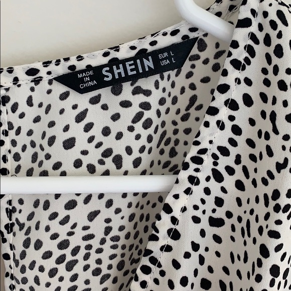 Shein Animal Print Romper (never worn) - Picture 2 of 5